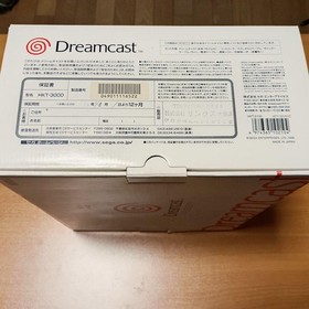 SEGA Dreamcast No.HKT-3000 Console Set w/Visual Memory & 3 Games Tested Used