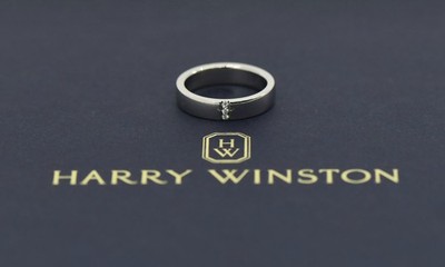 Harry Winston Platinum Diamond Ring Size 6 | eBay