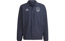 adidas LA Galaxy Tiro Anthem Jacket Letter Logo Embroidered Long Sleeve Jacket