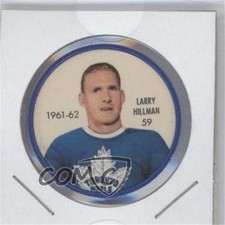 1961-62 Shirriff/Salada Coins Larry Hillman #59 0a3