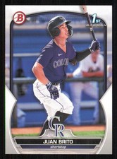 2023 Bowman Prospects #BP77 Juan Brito