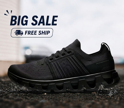 On Men's Cloudswift 4 Black | Eclipse Authentic