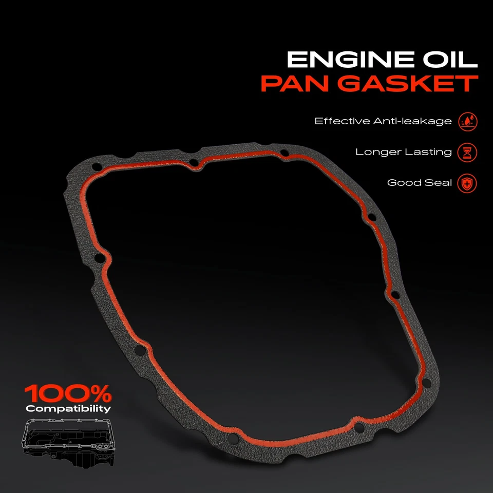 Juego de juntas de cárter de aceite de motor para Hyundai Sonata 2002-2005 Santa Fe 01-06 Kia Optima Foto 3 de 4