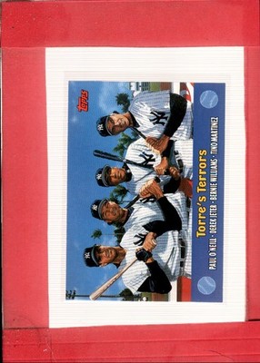2000 Topps Limited Combos #TC3 Tino Martinez/Bernie Williams/Derek Jete ID:77519