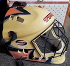 Vintage 1990s TPS Summit Goalie Mask Street & Ball Hockey Adult Used COOL DESIGN