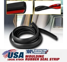 For Honda Models Car Door Windshield Weather Seal Rubber Trim Molding Cover 10FT