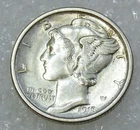 1918 Mercury Dime — photo from another recent sale