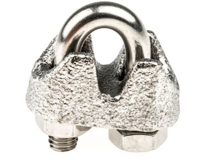6 x RS PRO Drahtseilklemme Edelstahl 3 mm Durchmesser