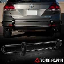 Fits 2009-2016 Toyota Venza Black Mild Steel Tubular Rear Bumper Guardprotector Fits 2009-2016 Toyota Venza Black Mild Steel Tubular Rear Bumper Guardprotector