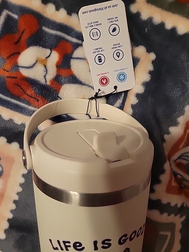 Life Is Good 40 Unzen Nomad S Stahl Becher mit Griff - Bild 3 von 4