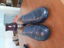 Women’s Easy Spirit Slip On Eugene Loafers Blue Leather Sz 9WW