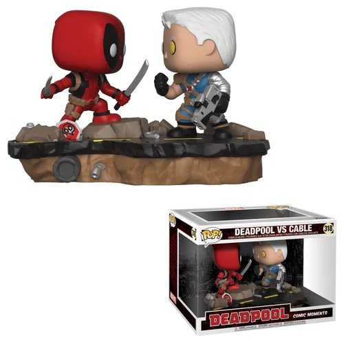 Funko POP! Marvel Deadpool vs Cable #318 Vinyl Figure