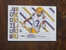 2018 Jacksonville Jaguars D.J. Chark Contenders Draft Picks SCHOOL COLORS #17 RC