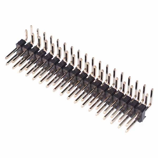 10 x 36-Way Double Row Right Angle Male Header 2.54mm