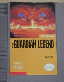 3 juegos NES Crystals; Shadowgate; The Guardian Legend; hecho en Jap&oacute;n con fundas
