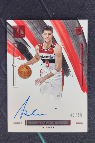 2020-21 Panini Impeccable Deni Avdija Rookie Autographs Asia Auto RC /88
