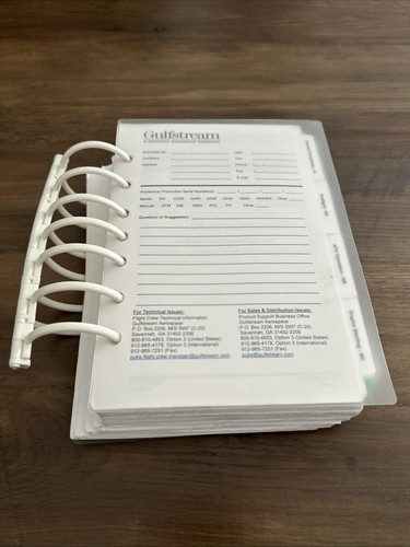 Gulfstream IV Quick Reference Handbook GAC-AC-GIV-OPS-0003