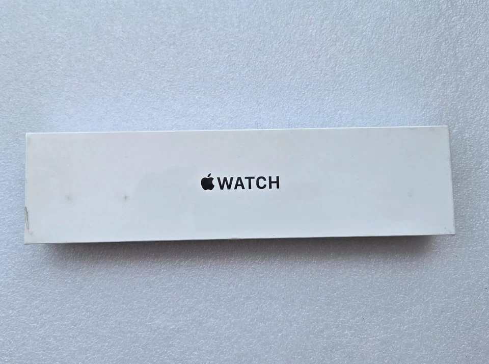 Apple Watch SE, 44mm Silver Aluminum Case Blue Sports Band - (MKQ43LL/A) - Image 3 of 3