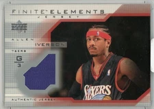2003 UPPEP DECK Allen Iverson #FJ16 Patchi Philadelphia 76ers