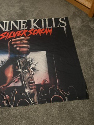 Ice Nine Kills The Silver Scream fabric banner Wall Flag Society6