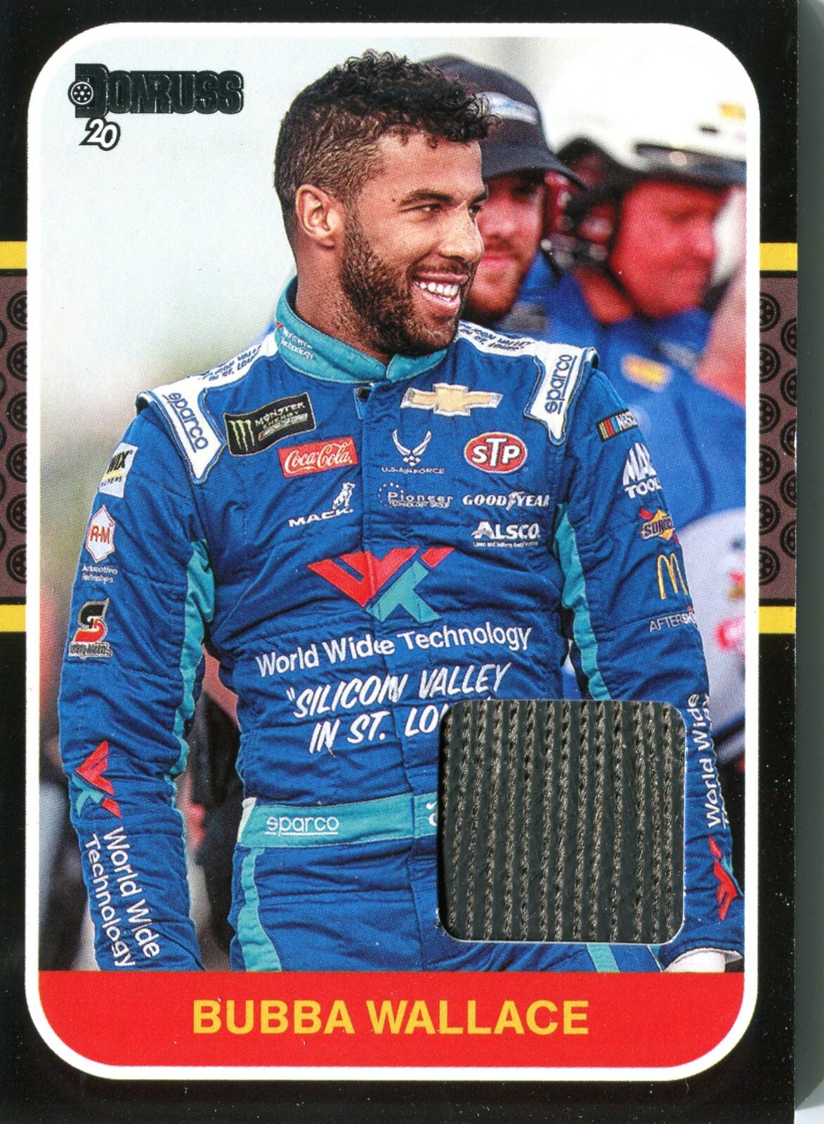 2020 Panini Donruss Racing 1987 Retro Relic #BW Bubba Wallace
