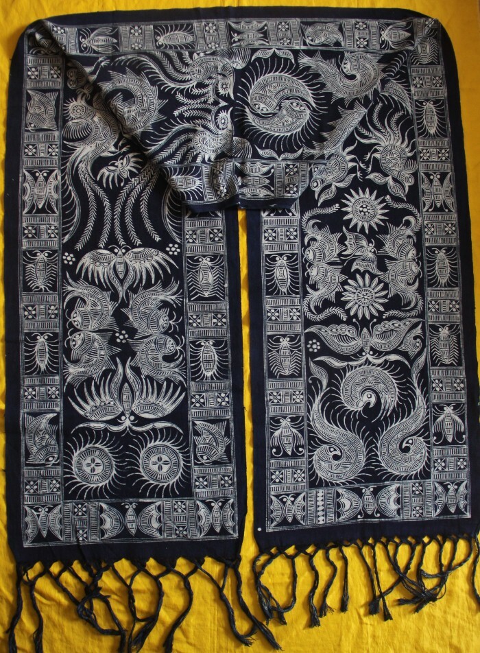Hand Batiked Buddha Sarongs Hand Batiked Buddha Sarongs