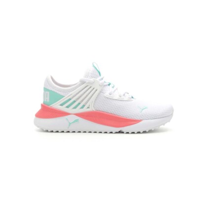 Puma Pacer Future Lace Up  Youth Girls White Sneakers Casual Shoes 37575711