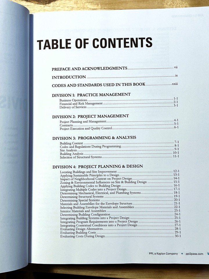 PPI ARE 5.0 Exam Review All Six Divisions, 2nd Ed Comprehensive