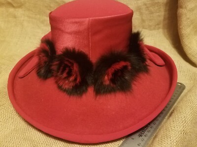 Milano Church Hat. Milano Gray Church Lady Hat Felt with Satin Lining | eBay main image 3
