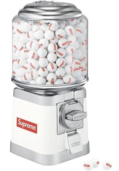 Supreme Beaver Gumball Machine White 2022 | eBay
