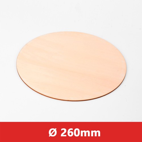 Ø 50mm-260mm Basswood Plywood Round Sheet Board Panel Thick 3mm Craft Model DIY - Picture 14 of 14