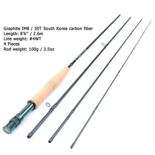 Maxcatch Extreme Fly Fishing Rod 3/4/5/6/7/8/10wt, IM7 Carbon Blank, Fast Action - Picture 9 of 24