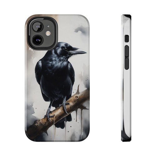 Crow Goth Handyhülle Gothic Handyhüllen Rabe Case iPhone Hülle Samsung Case - Bild 30 von 38