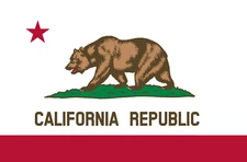 2" x 3" California State Flag 3M Vinyl Decal Bumper Sticker Truck Window Vehicle