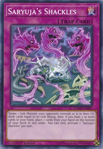 Saryuja's Shackles - DANE-EN082 - Common - 1st Edition x3 - Near Mint