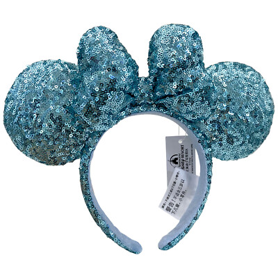 NWT! DISNEY PARKS MINNIE MOUSE AMERICANA SEQUINED 250th EAR HEADBAND Disney Parks Minnie Mouse Americana Sequined Ear Headband  main image 3