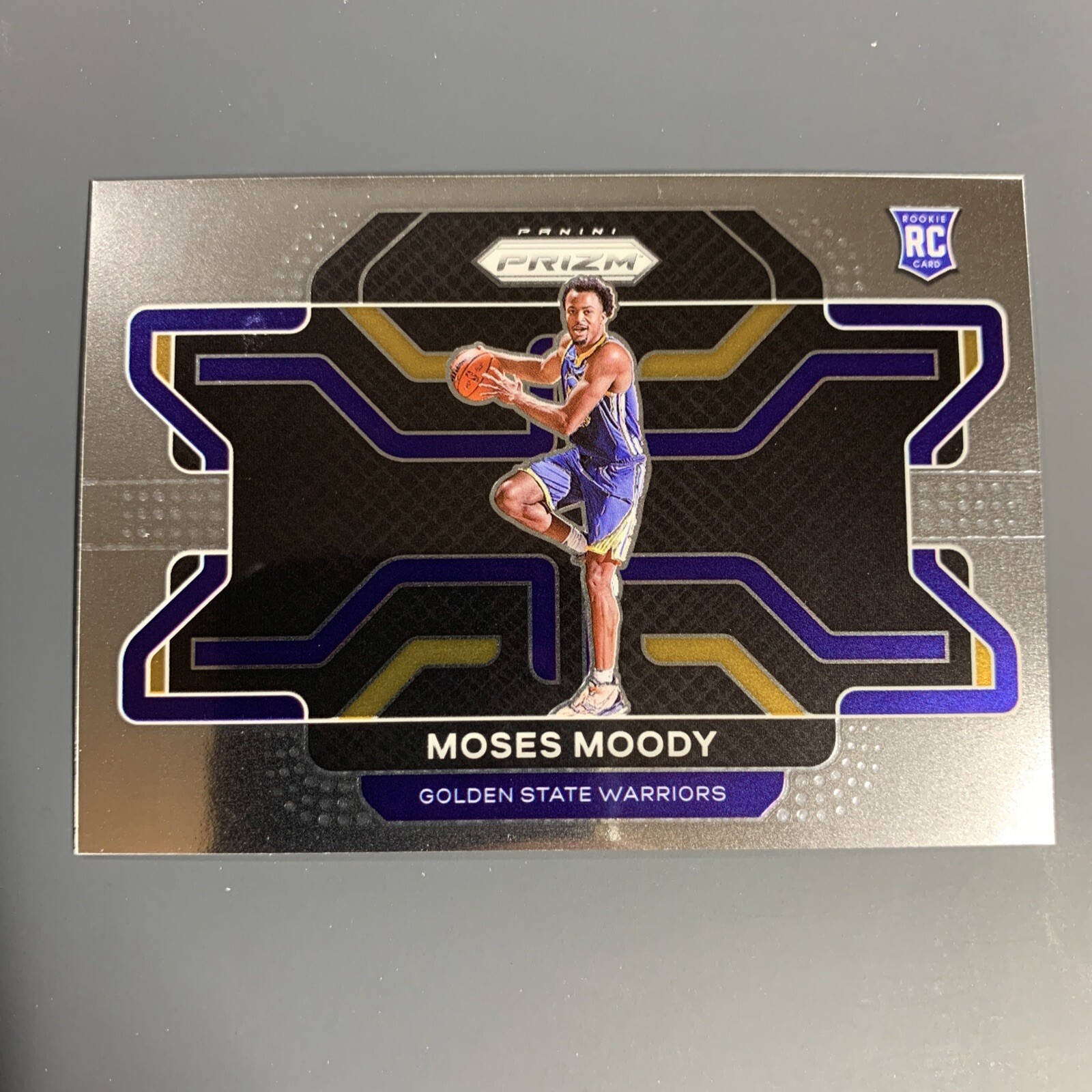 2021-22 Prizm Moses Moody Variation SP Rookie RC #308 Warriors
