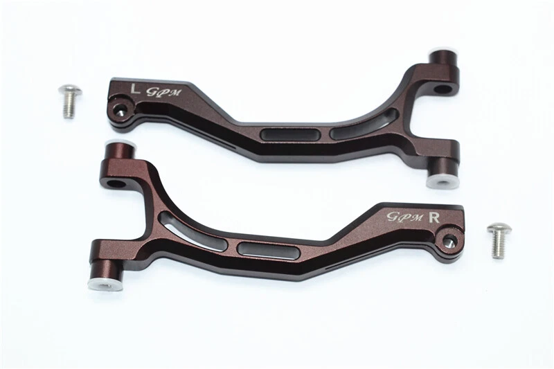 GPM Aluminum Front Upper Arms For THUNDERTIGER 1/8 Truck K-Rock Mt4-G5 6406-F - Image 3 of 4