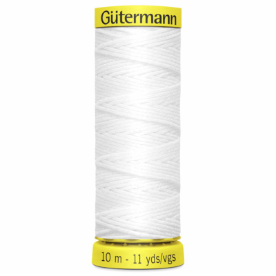 Gutermann Elastisches Faden Shirringfaden 10m Spulen Länge Nähen - alle Farben