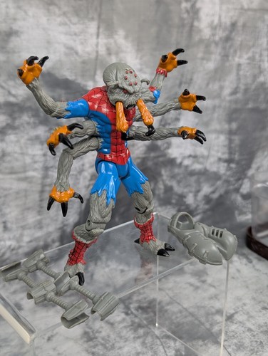 Man-Spider Marvel ToyBiz 1995 Spider-Man Animated Series Near Complete No Pin - Picture 2 of 14