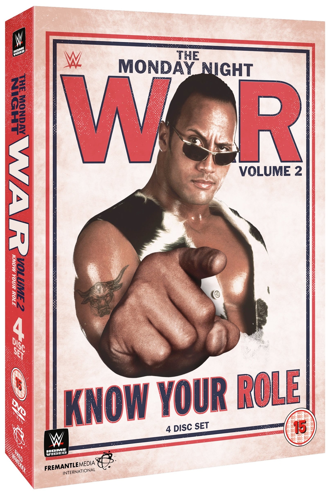 WWE: Monday Night War Vol. 2 - Know Your Role (DVD) The Rock Triple H Sting
