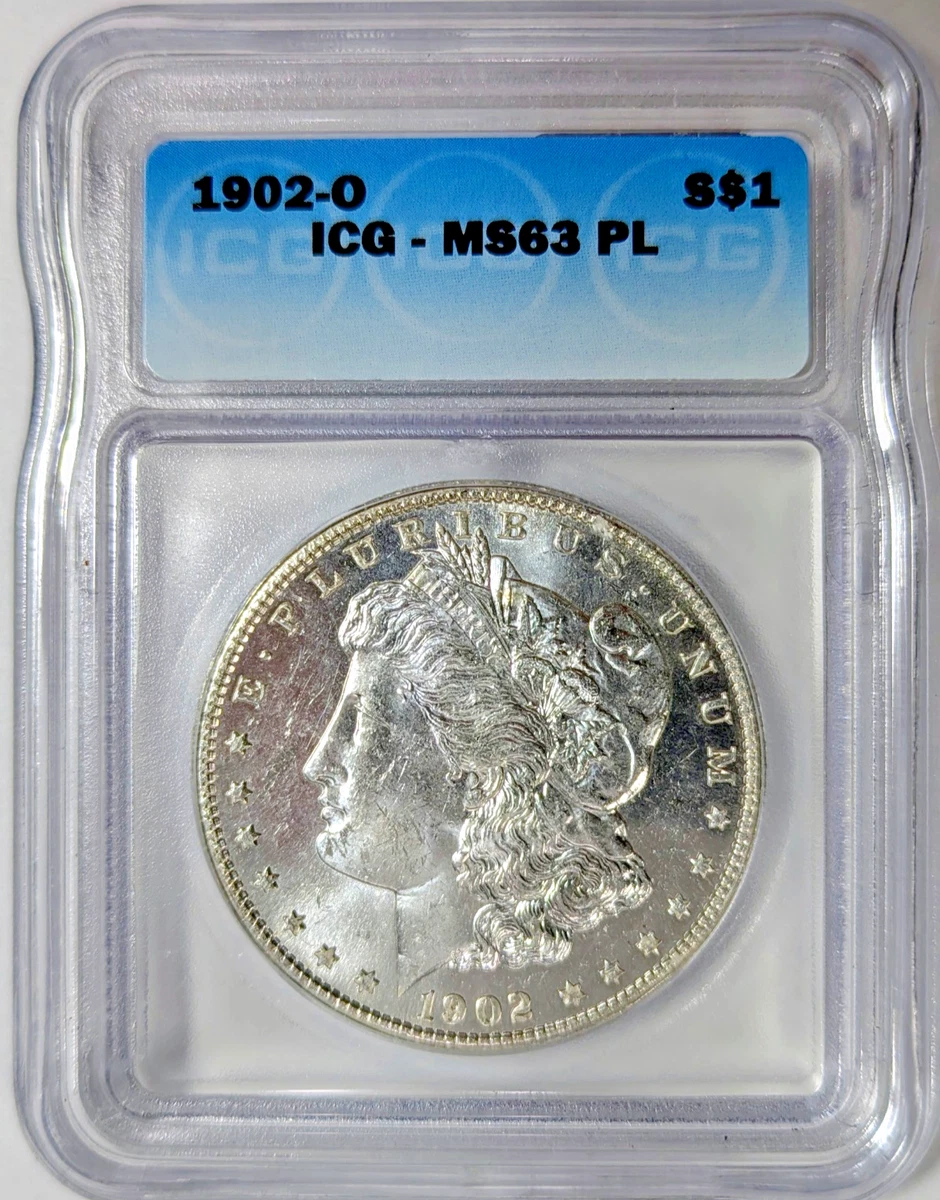 MS 63 Graded 1902 Year Morgan US Dollars (1878-1921) for sale | eBay