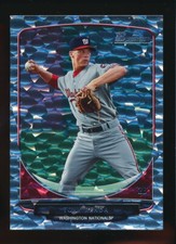 TONY RENDA ⚾ 2013 Bowman Prospects Silver Ice Parallel #BP10 Nationals