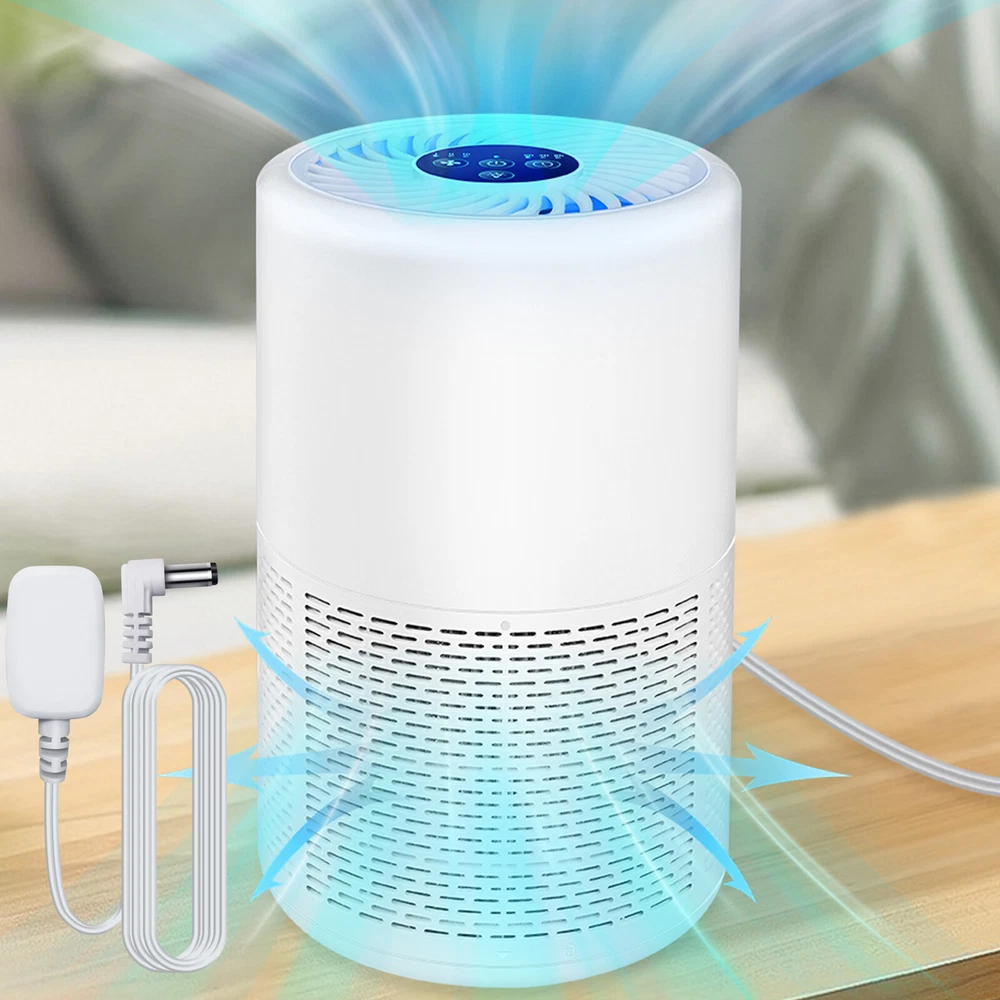 Air Purifier H13 True HEPA Filter for up to 60m² 3in1 filter, Auto & Sleep Mode