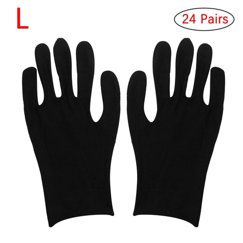 6/12/24 Pairs Cotton Lightweight&Thin Working Gloves Arts Inspection Mittens AU - Picture 12 of 12