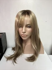 Jon Renau Shaded Praline Long Straight Blonde Wig (#33)