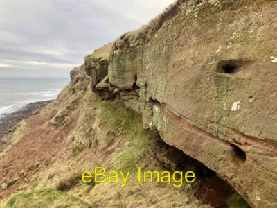 Photo 6x4 Scars left by coal mining activities Marshall Meadows  c2022