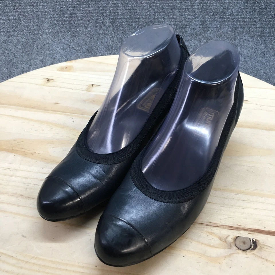 Zapatos de tacón Munro Americanos para mujer 8,5 M puntera casual M276291 azul sin cordones Foto 3 de 4