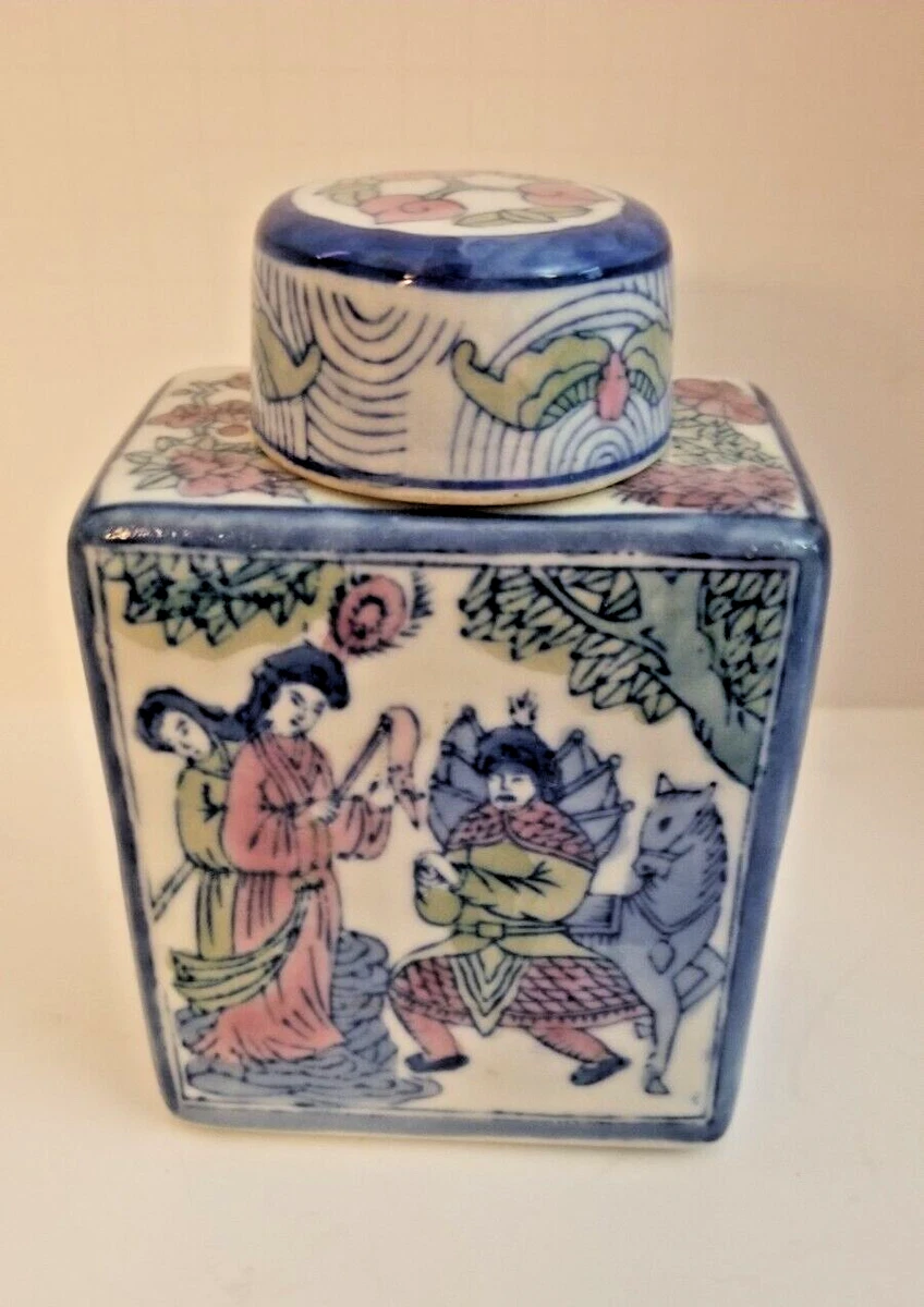 陶瓷中国古董茶叶罐多色| eBay