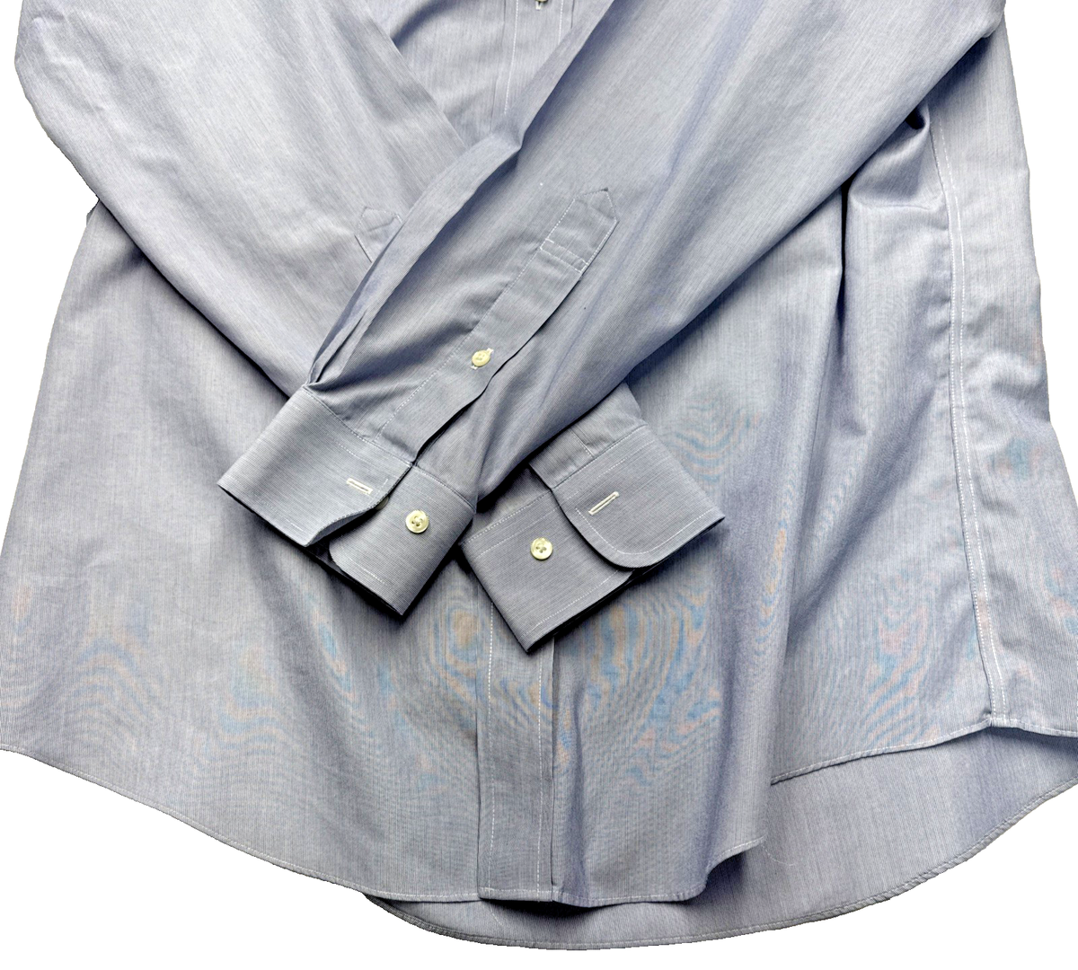 Brooks Brothers 346 Men's Shirt 16 34/35 – Blue Non-Iron Dress